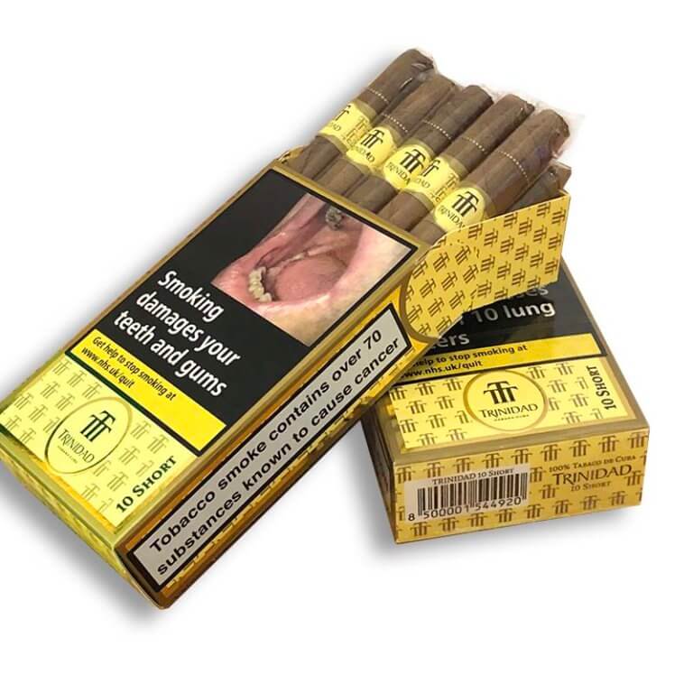 Trinidad Shorts Cigars - Pack of 10-Free Postage - Cigar club